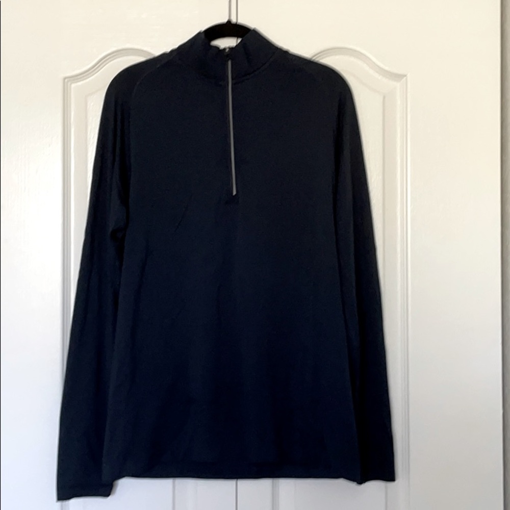 Lululemon metal vent 1/2 long sleeve shirt sz M